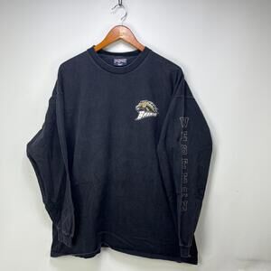 Vintage 90s Western Michigan University Broncos Shirt 2XL